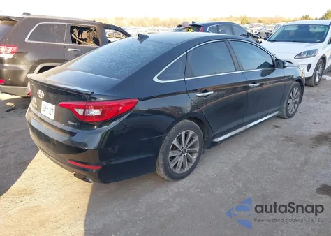 2016 Hyundai Sonata Sport z USA, uszkodzony, nr VIN 5NPE34AF1GH418135